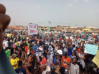 Thousands of Nigerians have taken to the streets to protest against police brutality