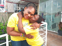 Agnes Teiko Nyemi-Tei mothers a child who has down syndrome