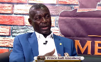 CEO of defunct UT  Bank, Prince Kofi Amoabeng