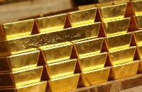 File Photo: Gold bars