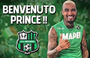 Kevin-Prince Boateng has completed his switch to Sassuolo