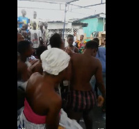 The young teengage girls put their breasts on display as they danced to the song publicly