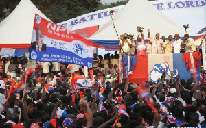 NPP supporters (file photo)