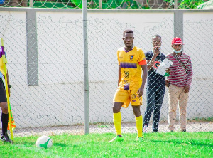 Medeama SC captain, Joseph Tetteh Zutah