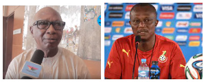 Ibrahim Sunday (left) and James Kwasi Appiah