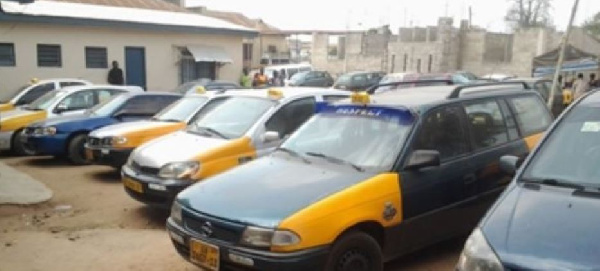 File photo of taxis