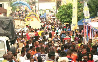 Thousands of people throng Kwahu to celebrate the Easter festivity