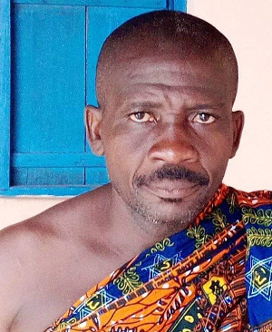 Asafoatse Kwabla Aglah, chief of Suisi-Hiono, the accused