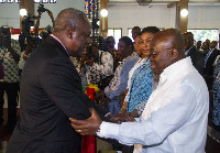 President John Mahama and Nana Akufo-Addo