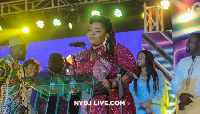 Celestine Donkor at Ghana National Gospel Music Awards 19