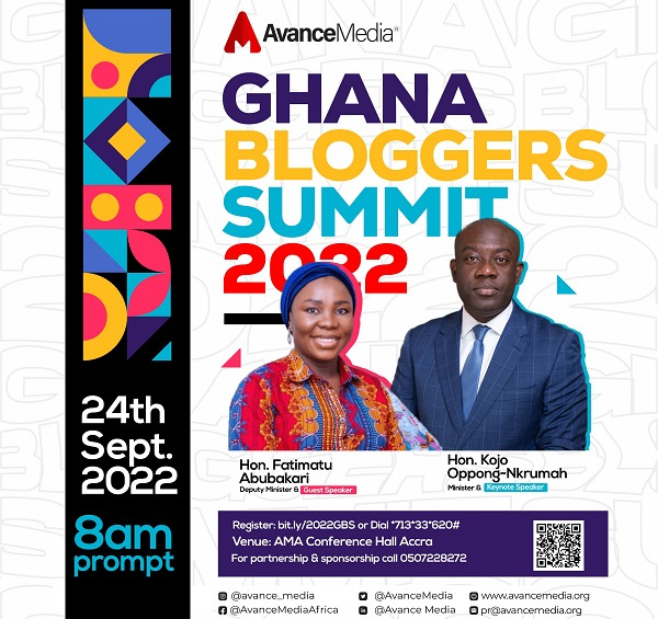 Keynote speakers for 2022 Ghana Bloggers Summit