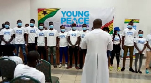 The Young Peace Ambassadors trained by the Youth Empowerment Synergy