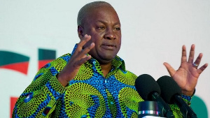 Former President and flagbearer of the NDC, John Dramani Mahama