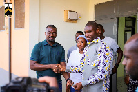 The Tamale Teaching Hospital (TTH) also received keys to a new 12-unit sanitary facility