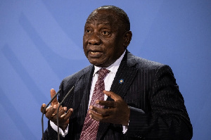 South Africa’s President Cyril Ramaphosa