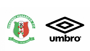 The deal will make Sekondi Hasaacas the second Club in Ghana to be sponsored by Umbro