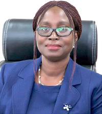 Director of the Port of Tema, Mrs. Sandra Opoku