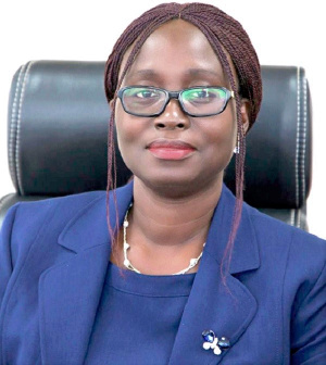 Sandra Opoku,  Director of Tema Port