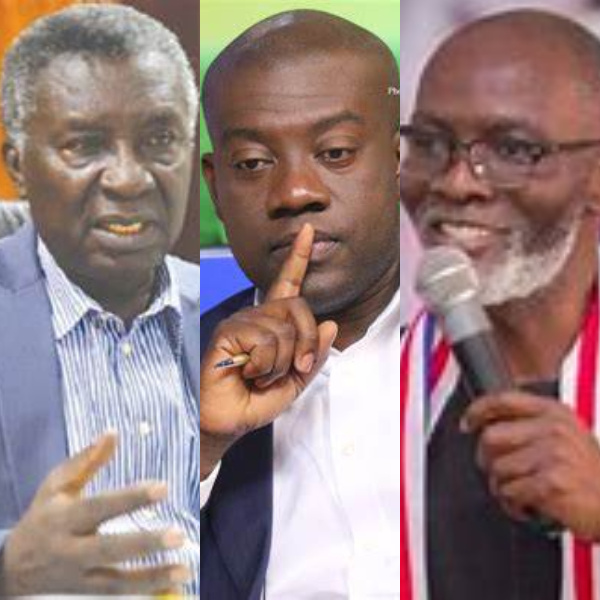 Prof Kwabena Frimpong-Boateng, Kojo Oppong Nkrumah, Gabby Otchere-Darko