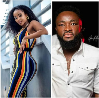 Actress Benedicta Gafah and Maxwell Mensah