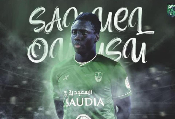 Samuel Owusu scored three goals, provided two assists in 10 games for the Saudi giants