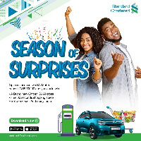 Standard Chartered Bank Ghana Limited has held its first draw of the Season of Surprises promotion