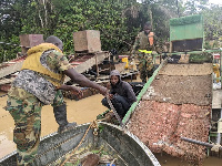 Galamsey activates have to destroyed water bodies