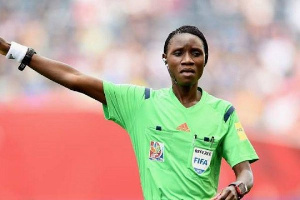 Patience Ndidi, a Nigerian referee