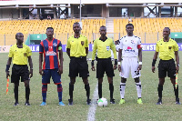 A photo of the Ghana Premier League game between Legon Cities and Inter Allies on matchay 28