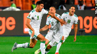 Algeria's only effort of note all game was the heavily deflected shot in the second minute