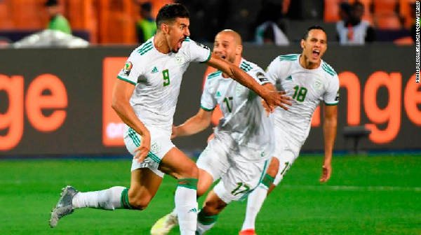 Algeria's only effort of note all game was the heavily deflected shot in the second minute