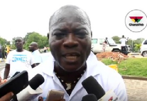 Joseph Langabel, chief drummer of the Black Stars