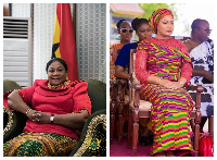 First and Second Ladies, Rebecca Akufo-Addo and Samira Bawumia