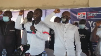 NPP Regional executives at the party's forum in the Atiwa West District