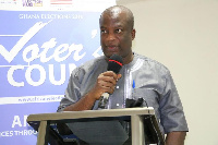 Dr. Serebour Quaicoo, Director of Electoral Services, EC