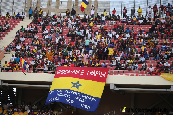 Hearts of Oak supporters