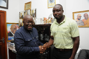 Frank Okpenyen And Akufo Addo