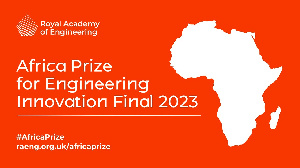 The Africa Prize was launched in 2014 by the UK’s Royal Academy of Engineering