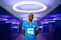 KAA Gent midfielder,  Elisha Owusu's KAA