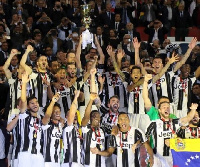 Kwadwo Asamoah's Juventus won the Seria A title