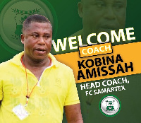 Amissah replaces Bismark Kobby Mensah who has signed for Ghana Premier League Karela United