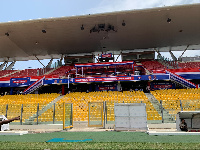 The Accra Sports Stadium has been fully setup for the two-day event