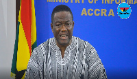 Minister for Chieftancy and Religious Affairs, Samuel Kofi Ahiave Dzamesi