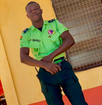 Abubakari Mubarak, the Emergency Medical Technician