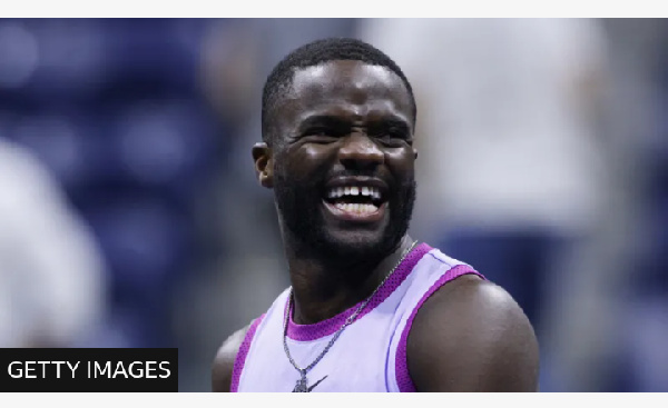 Frances Tiafoe is through to the US Open semi-finals for the second time in three years