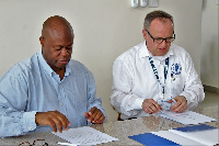 The two parties signing the agreement