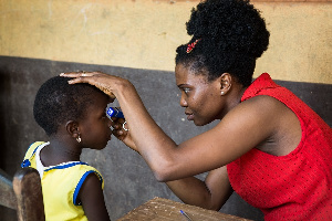 According to Ghana’s 2015 blindness and visual impairment study, 0.7% of Ghanaians are blind