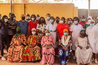 Management of Vodafone Ghana  with Beneficiaries of the initiative