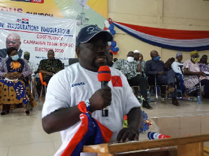 Peter Ayinbisa, Parliamentary Candidate for the New Patriotic Party (NPP) in the Bongo Constituency