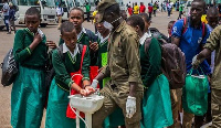 Rwanda is curbing the spread of the virus through temporary hand washing points